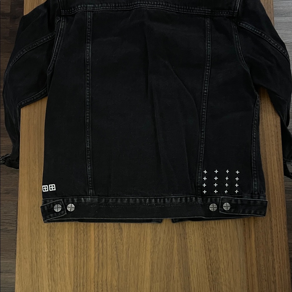 Ksubi Black Denim Jacket - Picture 5 of 6